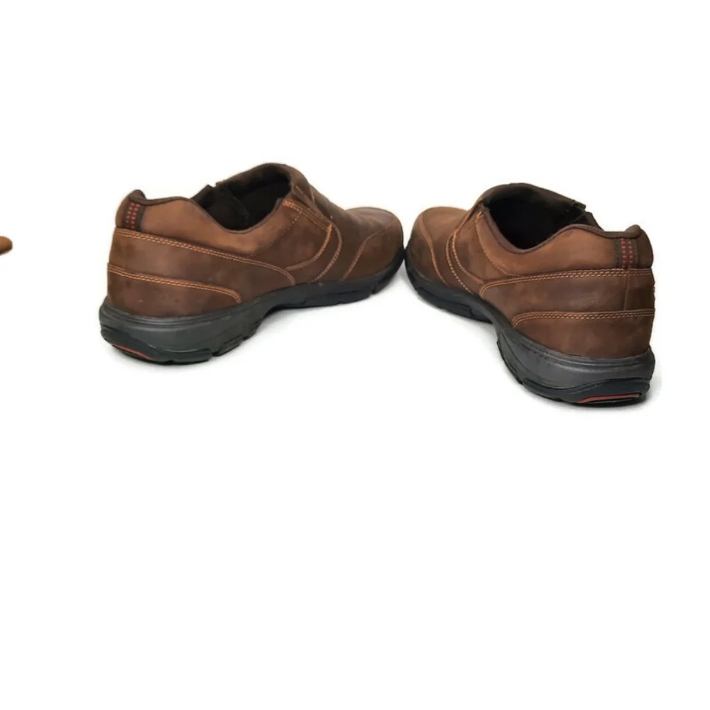 Rockport Walkability Make Your Path Waterproof Slip On Brown‎ Men's Size 14